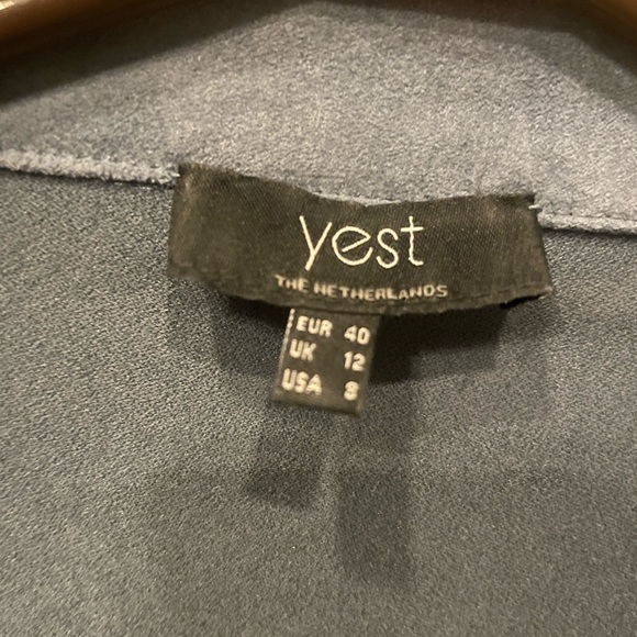 YEST Oversize Blue Blazer - Picture 2 of 4